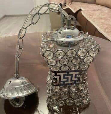 lyusturlar: Çılçıraq, 1 lampa, Xrustal — 1