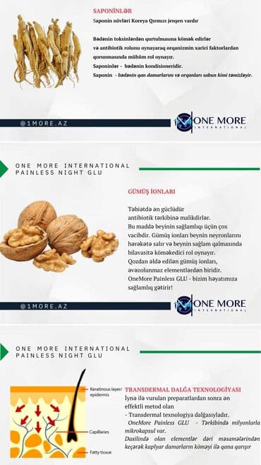 Tibbi geyim: Painless night glue paınless night glu transdermal dalğa — 5