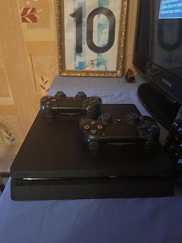 icare ps: Sony PlayStation 4 Slim oyun konsolu Xüsusiyyətlər: - Model: PS4 Slim — 1