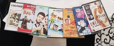 7 ədəd dvd disk satılır. Real alıcılar nömrə ilə əlaqə saxlayıb götürə