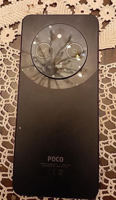 it internet: Poco C75, 128 GB, rəng - Qara, Barmaq izi — 1