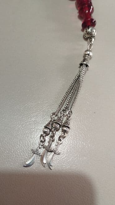 ilbex krem: Əqiq suyləmani orginal natural təbii təsbeh öz qiyməti 150 manat edir — 5