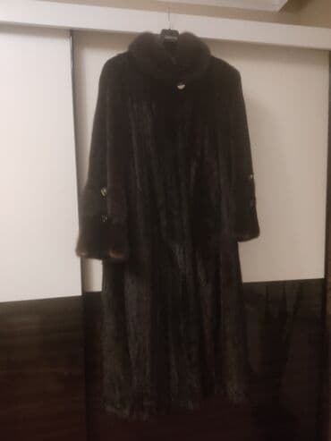 türk istehsalı olan qadın şubaları: Kürk, 5XL, rəng - Qara — 1