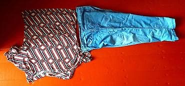 Uşaq geyimi və ayaqqabıları: 12-14 yaşlı qız üçündür. Her ikisi 5 manatdır — 3