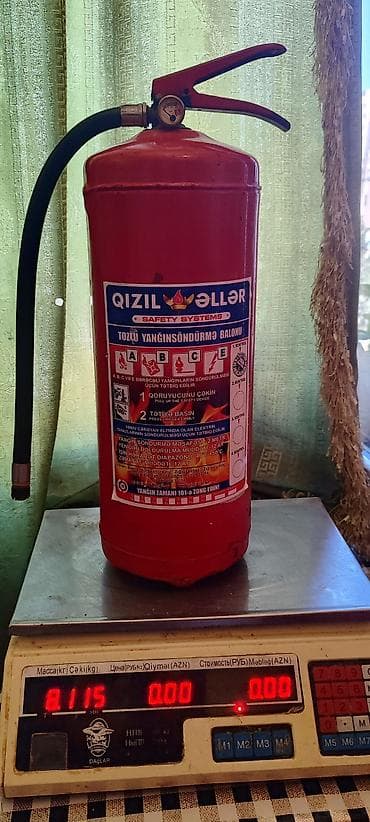 yangin: QIZIL ƏLLƏR Safety Systems tozlu yanğınsöndürən balon - Növ: Tozlu — 1