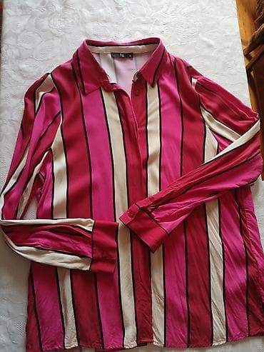 Zolaqlı uzunqollu köynək təzədir! - Brend: Faik Sönmez - Ölçü: M - — 1