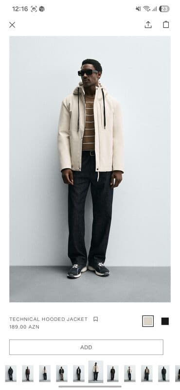 Plaşlar: Zara payız/qıș movsumu ucun godekce çox yaxsi materialdır M razmerdi,1 — 2