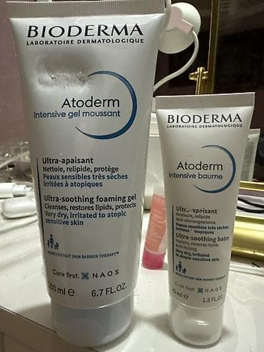 Мужская обувь: Набор косметики, Bioderma, 2 продуктов — 1
