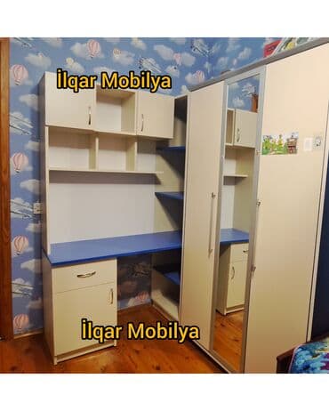 cən su: Oğlan və qız üçün, Yeni, Siyirməli, Yazı masası, Stulsuz — 2