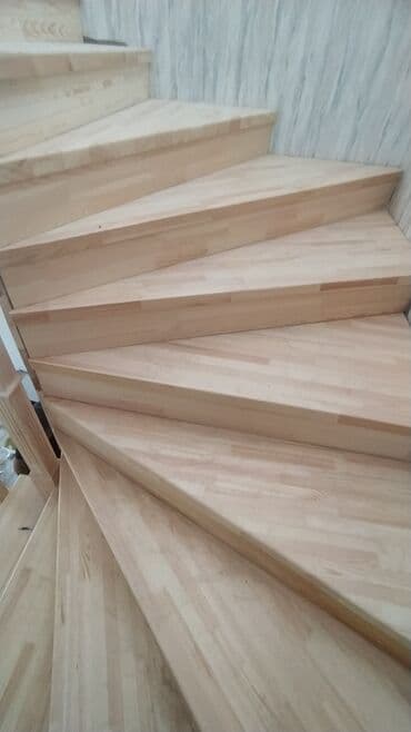 Другие товары для дома: Məhsul: Taxta pilləkən - Material: Təbii ağac (işləməli, lamell — 2