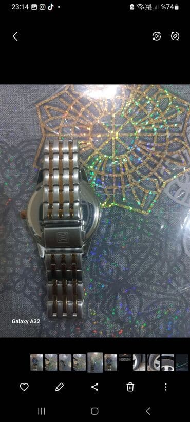 kişi üçün qolbaq: İşlənmiş, Qol saatı, NaviForce, rəng - Ağ — 3