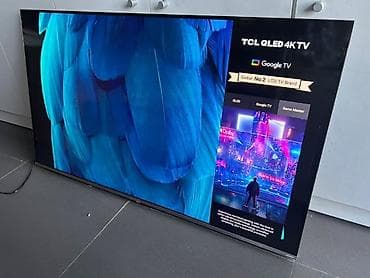 ses ucaldan: Televizor TCL QLED 50" 4K (3840x2160) — 2