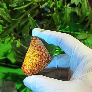 bakida hava saatliq: UV işığında Narıncı Parlayan Nadir Təbii Daş Satılır 💎 Yooperlite / — 7