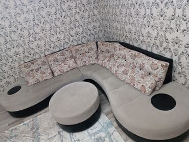 divar dekoru: Künc divan, Divan, Bazasız, Açılmayan — 2