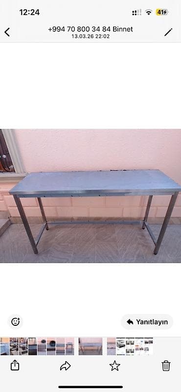 Металлоискатели: Paslanmayan poladdan peşəkar mətbəx avadanlıqları dəsti Məhsullar: - — 2