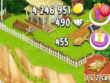 metal fermalar: Hay Day hesabı - Səviyyə: 91 - Oyun daxili valyuta: təxminən 4 246 — 2