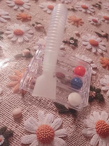 Другие медицинские товары: Məhsul: Tənəffüs məşq cihazı (incentive spirometr) Təsvir: - 3 — 1