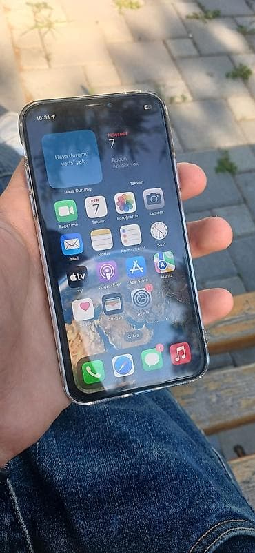 iphone x ikinci əl: IPhone X, 256 GB, Black Titanium, Zəmanət — 3