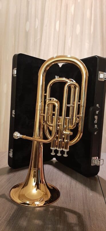 Klarnetlər: Yamaha alto horn yah203 in eb mis nefesli musiqi aleti.Yenidir,heç bir — 2