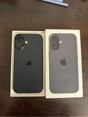 iphone 16 sade: IPhone 16, 128 GB, Qara, Face ID — 1