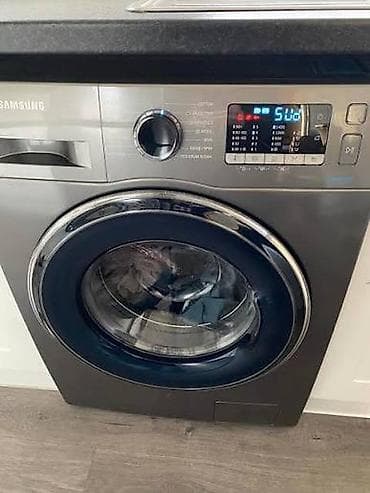 Samsung önyükləməli paltaryuyan maşın - Rəng: qrafit/metalik korpus