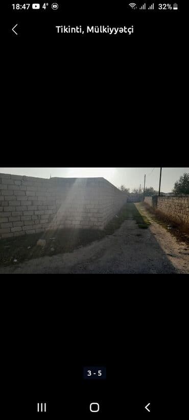 sabirabad is elanlari 2021: 40 sot, Tikinti, Mülkiyyətçi — 5