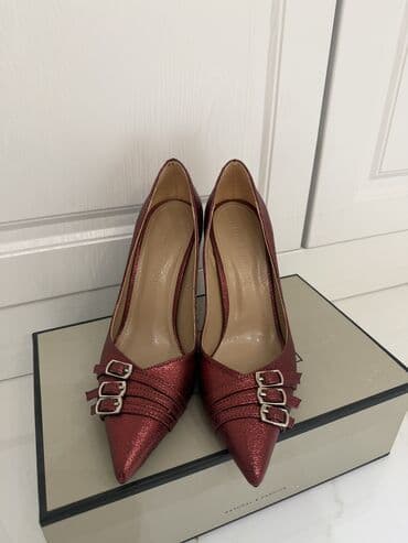 tangetka ayaqqabi: Tuflilər, Ölçü: 37, rəng - Qırmızı, Yeni — 1