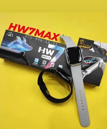 hk8 pro max: Smart saat Hw7 Max Smart watch 🎊 Yeni. Bağlı karobka 🎟 Apple Watch — 1