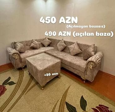 divan balaca: Künc divan, Yeni, Açılan, Bazalı, Parça, Şəhərdaxili pulsuz çatdırılma — 2