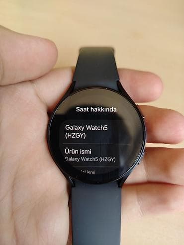 smat: Yeni, Smart saat, Samsung, Sensor ekran, rəng - Qara — 2