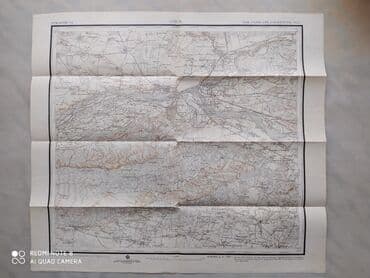 atlas koynekler: Antikvar Hərbi Topoqrafik xəritə 🗺️ Rusiya İmperiyası, Varşava — 5