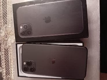 qoz ceken masin: IPhone 11 Pro, 64 GB, Matte Midnight Green, Face ID — 2