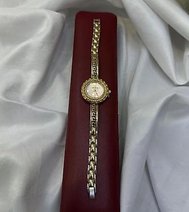 saati: Yeni, Qol saatı, Swarovski, rəng - Qızılı — 3