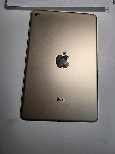 tablet sat: Apple iPad – qızılı rəng Xüsusiyyətlər: - 7.9" Retina ekran (ağ ön — 2