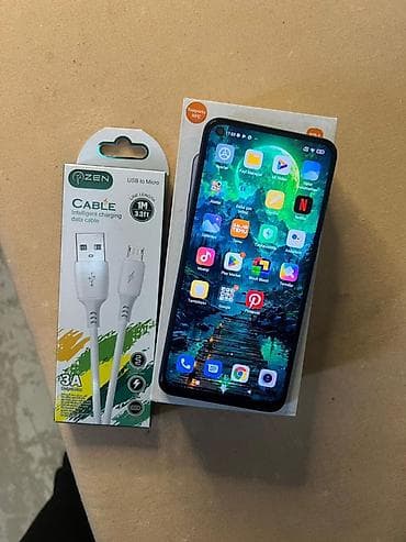 kontakt home redmi note 10: Redmi Note 9, 64 GB, rəng - Göy, Barmaq izi, Face ID — 3