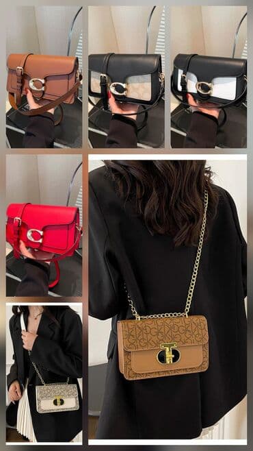 qaşlı çanta: Yeni cantalarımız geldi 👜 ! 🔒 Paslanmaz polad aksesuar – 5 il zəmanət — 4