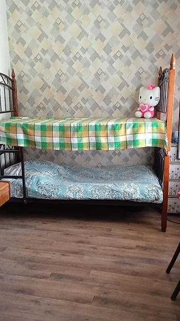 rumin mebeli: Oğlan və qız üçün, İşlənmiş, Çarpayı, Matras ilə, Siyirməsiz — 1