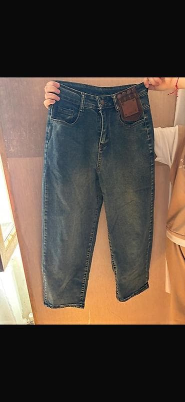 Qadın geyim dəsti - Cins pencək: Açıq mavi denim, arxa hissədə iri — 5