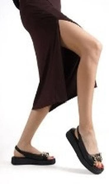 koja etek: Ölçü: 36.5, rəng - Qara, İşlənmiş — 1