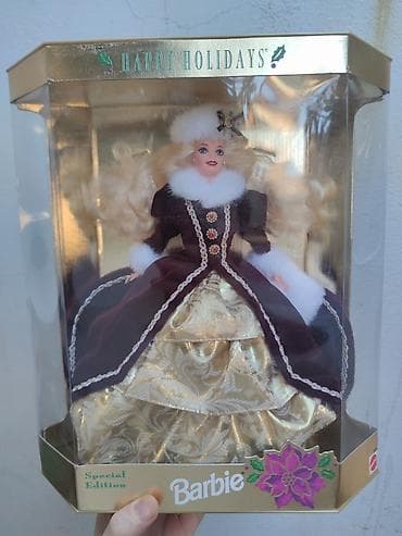 1996 Barbie Holiday. Winter fantasy. Yeni qutuda. 1997 doğumlular üçün