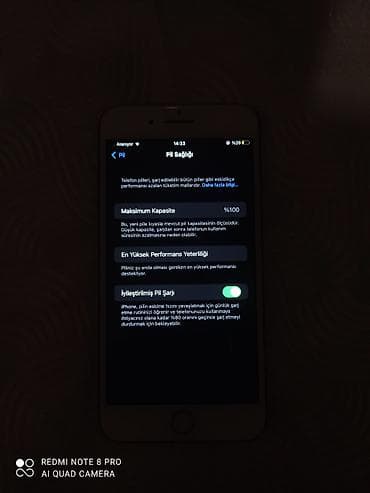 dubay iphone satisi: IPhone 7 Plus, 128 GB, Qırmızı, Barmaq izi — 4