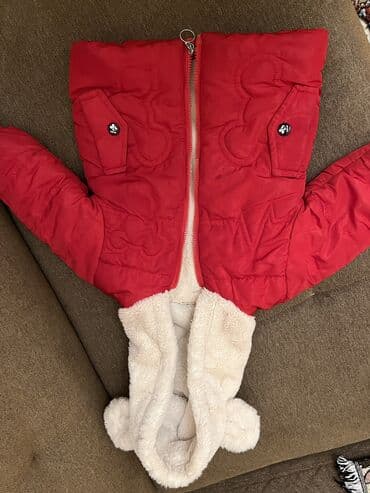 uşaq paltarları sədərək: 1 sezon ara sıra giyilib qalın isti balonka 2-3yaş üçün — 1