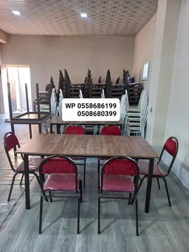 işlənmiş stol stul dəsti sumqayit: Mətbəx üçün, Yeni, Açılmayan, Dördbucaq masa, 4 stul — 13