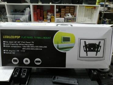 regular tv: Kronşteyn asilqan 26-55 inch
İstənilən sayda var
Çatdirilma var — 2