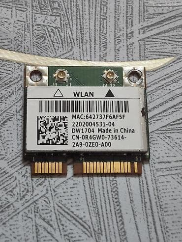 Broadcom BCM943142HM (Dell DW1704) Mini PCIe WLAN kartı - Model