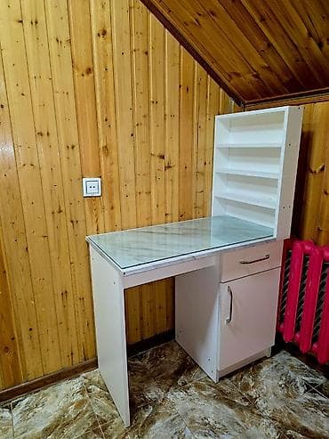 manıkur stolu: Düz masa, Siyirməli, Polkalı, Şüşə, Kredit yoxdur — 1