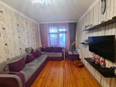 4 mikrorayon satilan menziller: Bakı, 3 otaqlı, Köhnə tikili, m. Xalqlar Dostluğu, 65 kv. m — 1