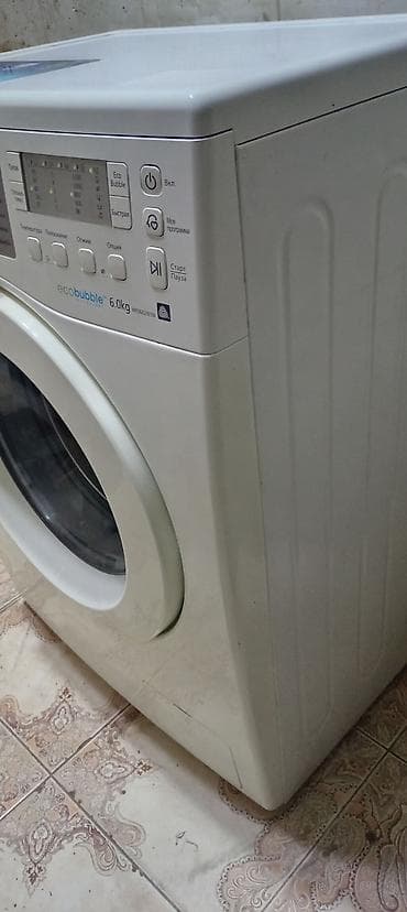 kondisoner islenmis: Paltaryuyan maşın Samsung, 6 kq, İşlənmiş, Avtomat, Qurutma var — 4