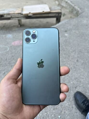 ınfinix gt 10 pro qiymeti: IPhone 11 Pro Max, 64 ГБ, Matte Midnight Green, Face ID — 2