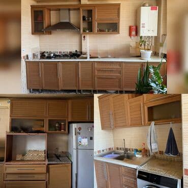 kuxna mebil: Bb72《isi》🤍 Tecili Metbex mebeli 350m satilir.Endirim olundu. Ölçu — 1